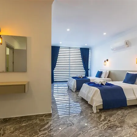 Kamile Sultan Deniz Manzarali Jakuzili Villa Kalkan