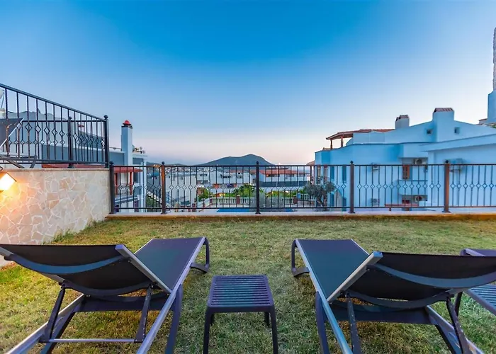 Villa Kamile Sultan Deniz Manzarali Jakuzili Kalkan